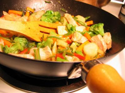 Wok piletina
