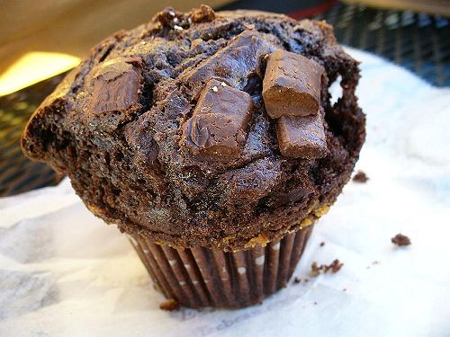 Muffini s komadićima čokolade