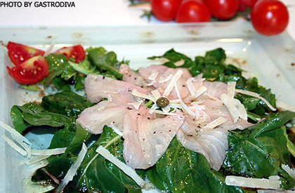 Carpaccio od tune