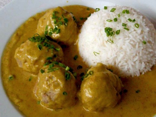 Ćuftice u curry umaku