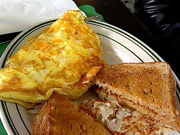 Omlet sa sirom