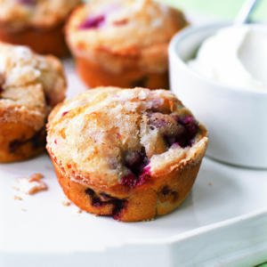 Muffini s malinama