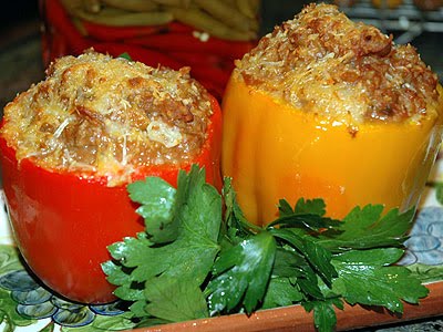 Paprike punjene povrćem