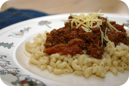 Makaroni Bolognese