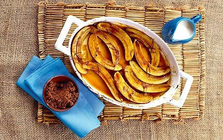 Banane u narandžinom soku