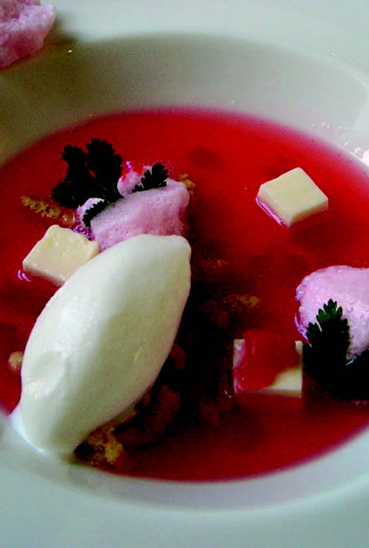 Rhubarb supa (desert)