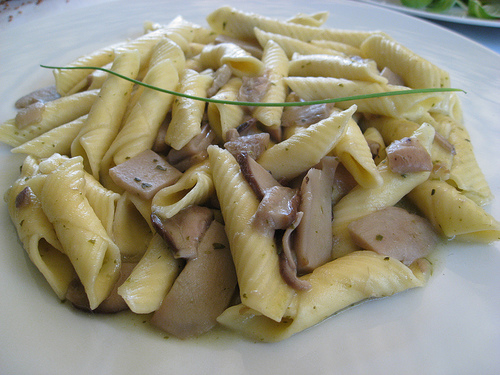 Pasta sa sosom od gljiva