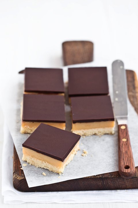 Čokolada i karamel kocke
