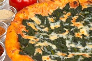 Zelena pizza