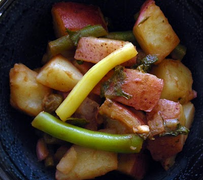 Salata od krompira i mahuna