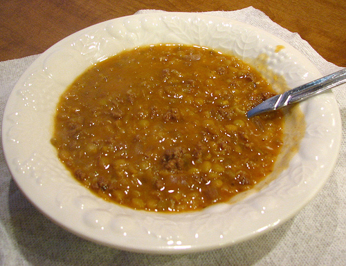 Čorbica od mljevenog mesa