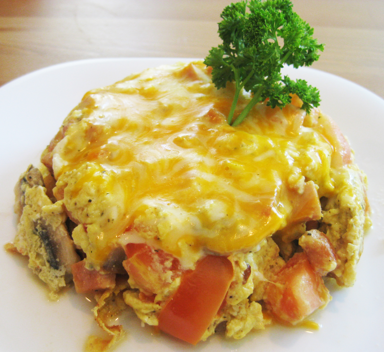 Omlet s mahunama