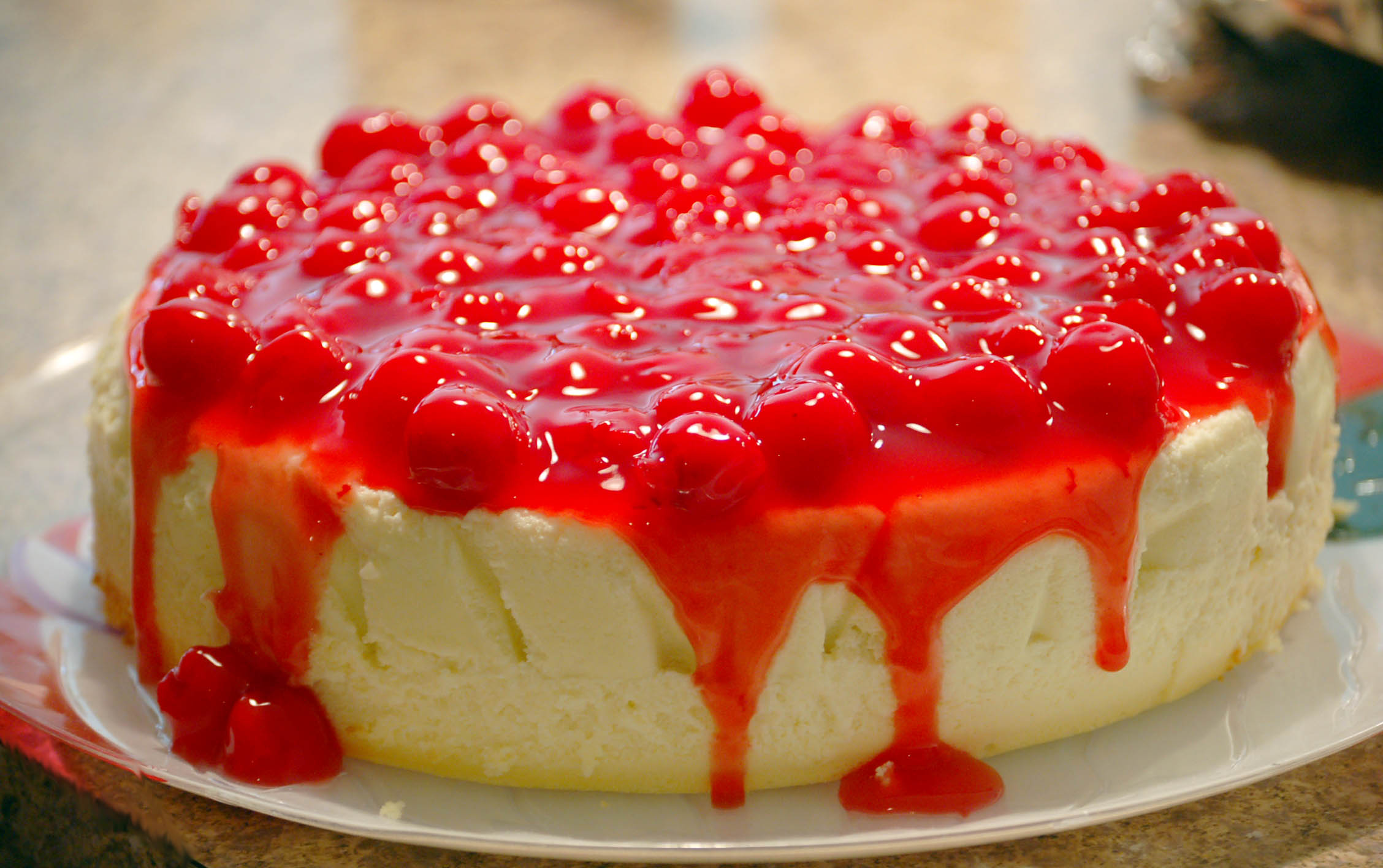 Torta od sira s višnjama