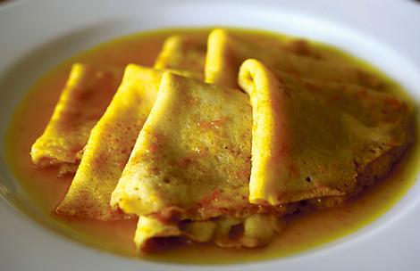Crepe suzette
