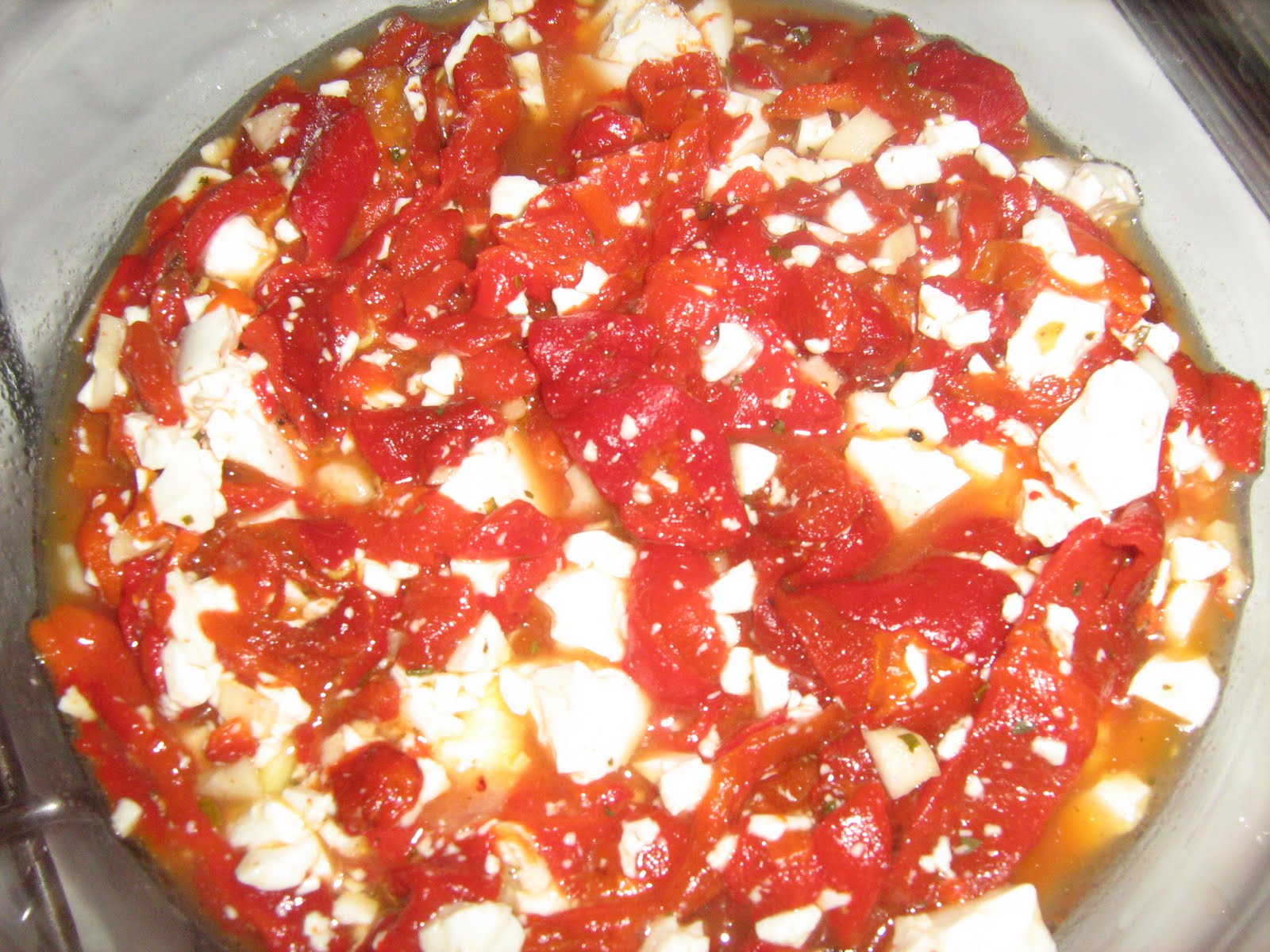 Salata od pečenih paprika