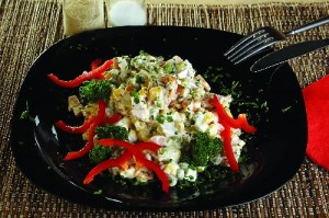 Hladna salata od ćuretine