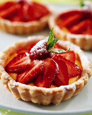 Mini tart od jagoda
