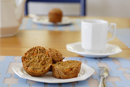 Muffini sa mrkvom i jabukom
