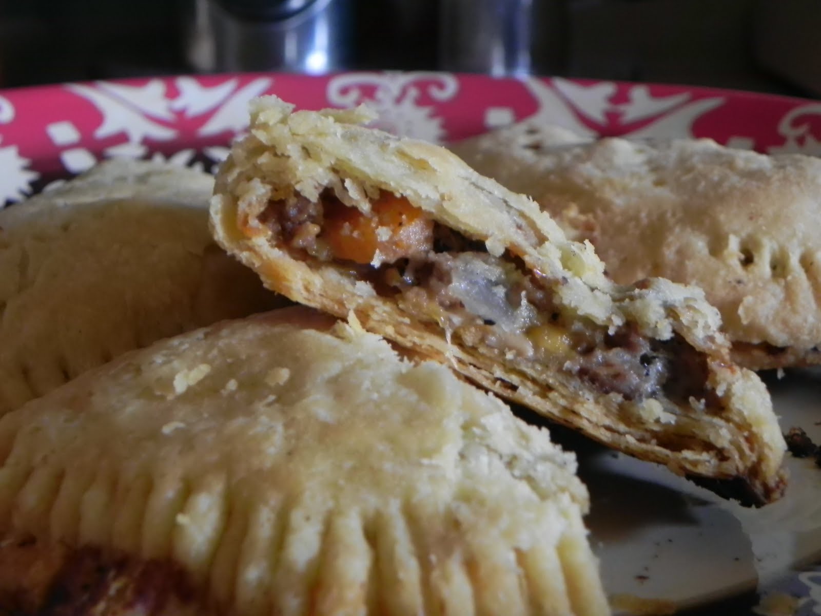 Pita s šampinjonima i mesom