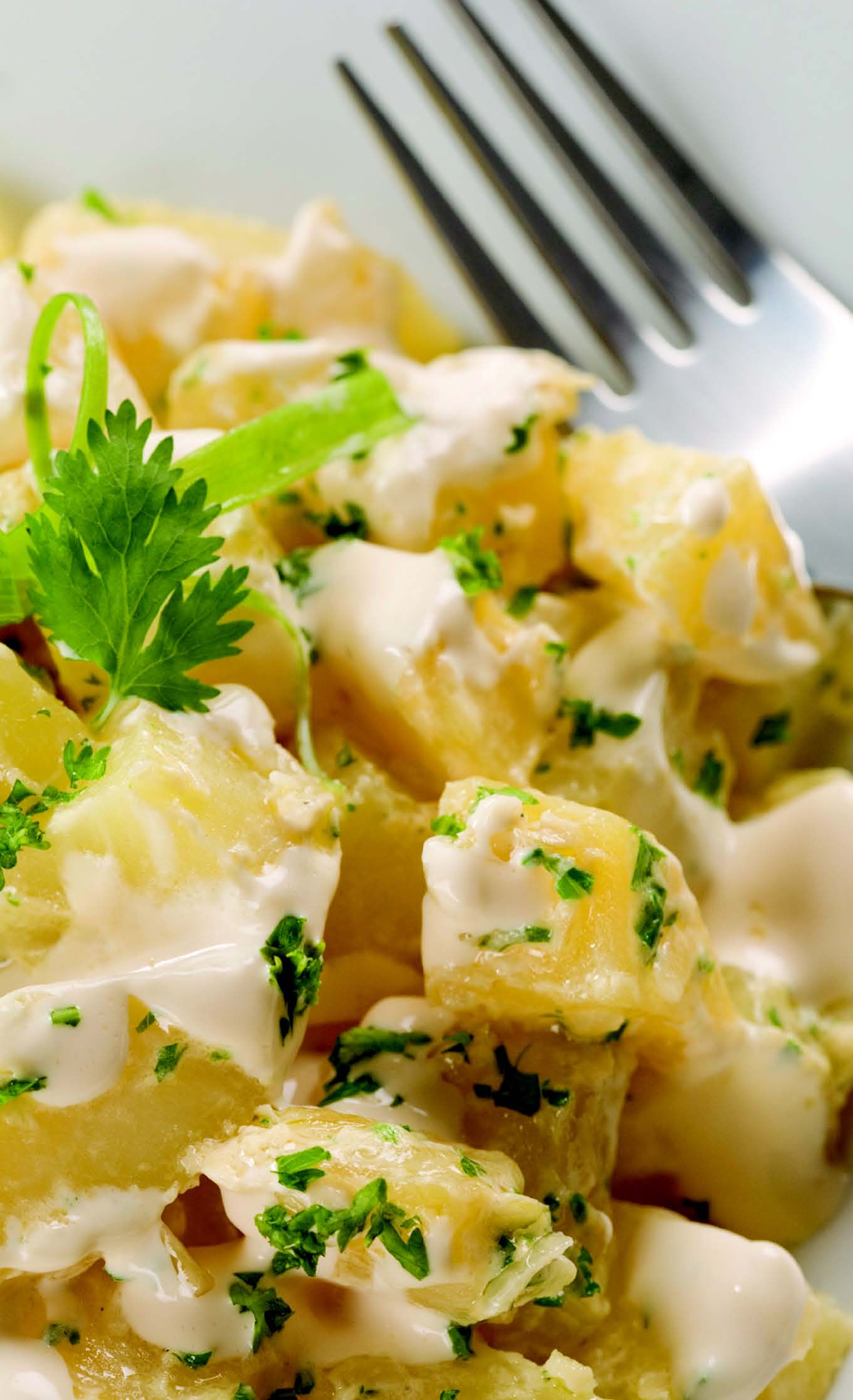 Krompir salata sa kiselim vrhnjem