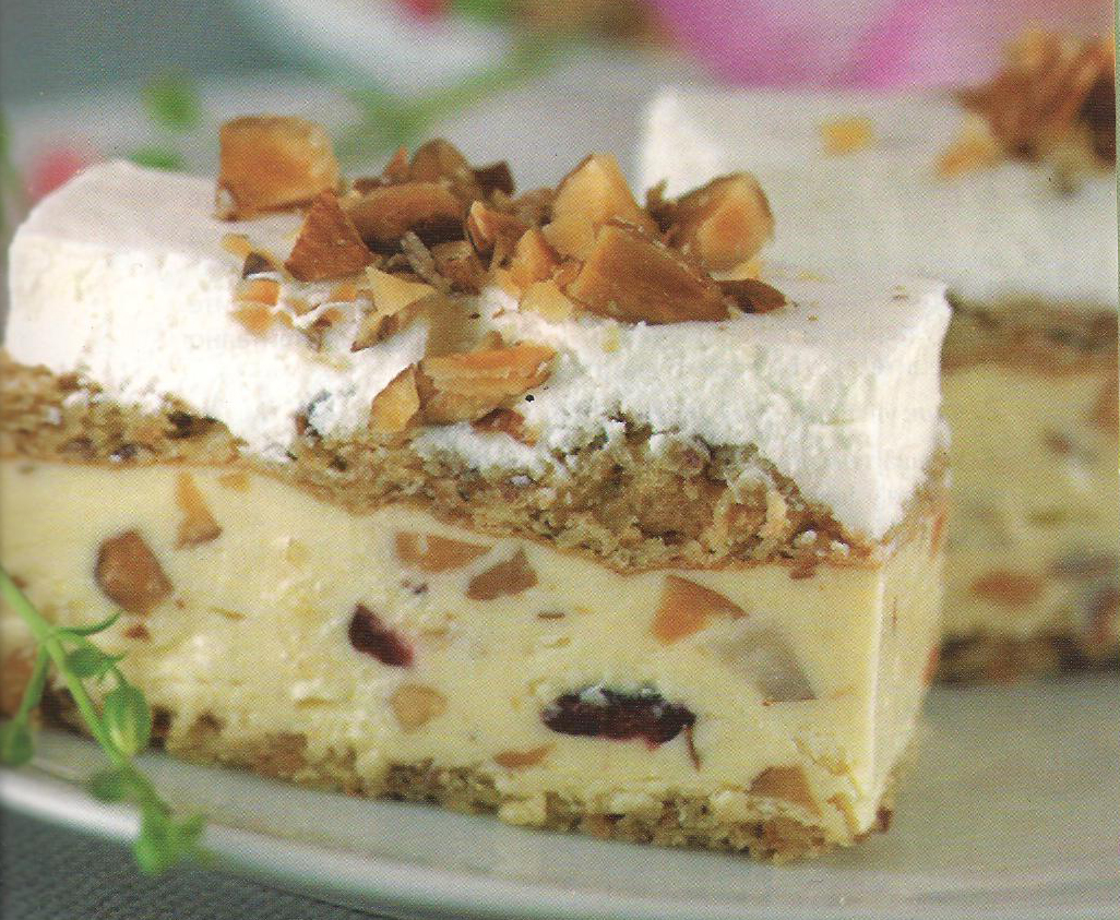Sladoled torta od badema