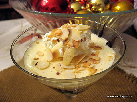 Mousse od jabuka i badema