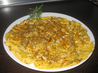 Fritaja s paprikama
