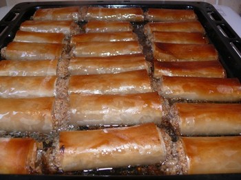 Baklava rolnice