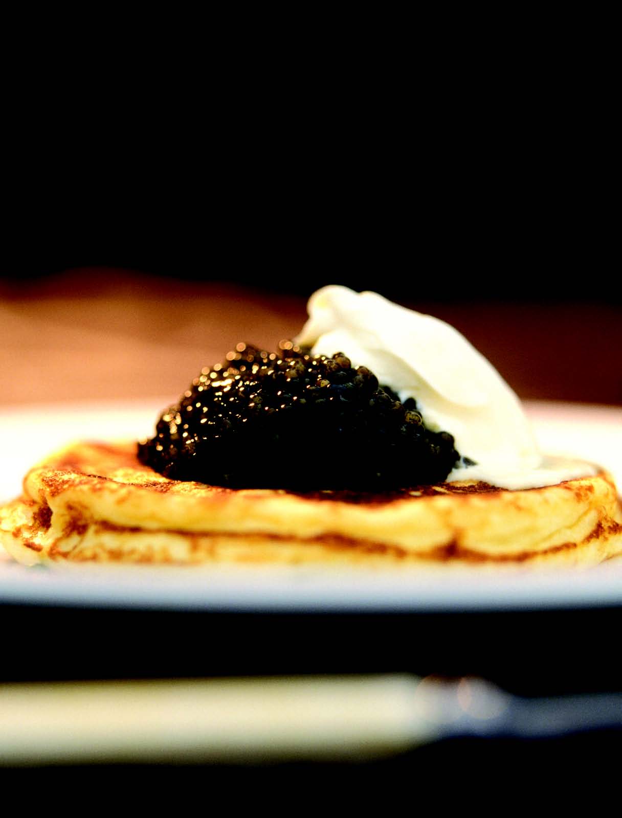 Blini s kavijarom i mileramom