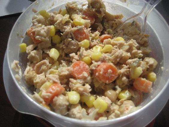 Salata od tunjevine i graha