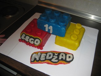 LEGO torta