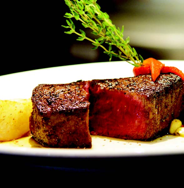 Steak s Čimičuri sosom