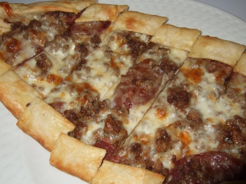 Turska pizza s mesom
