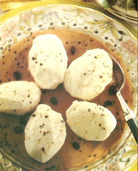 Snježne lopte u umaku od kafe