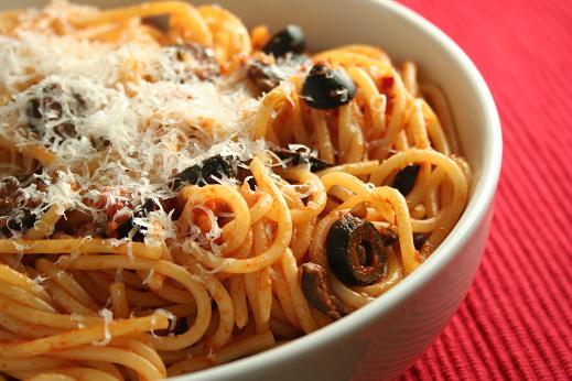 Spaghetti puttanesca