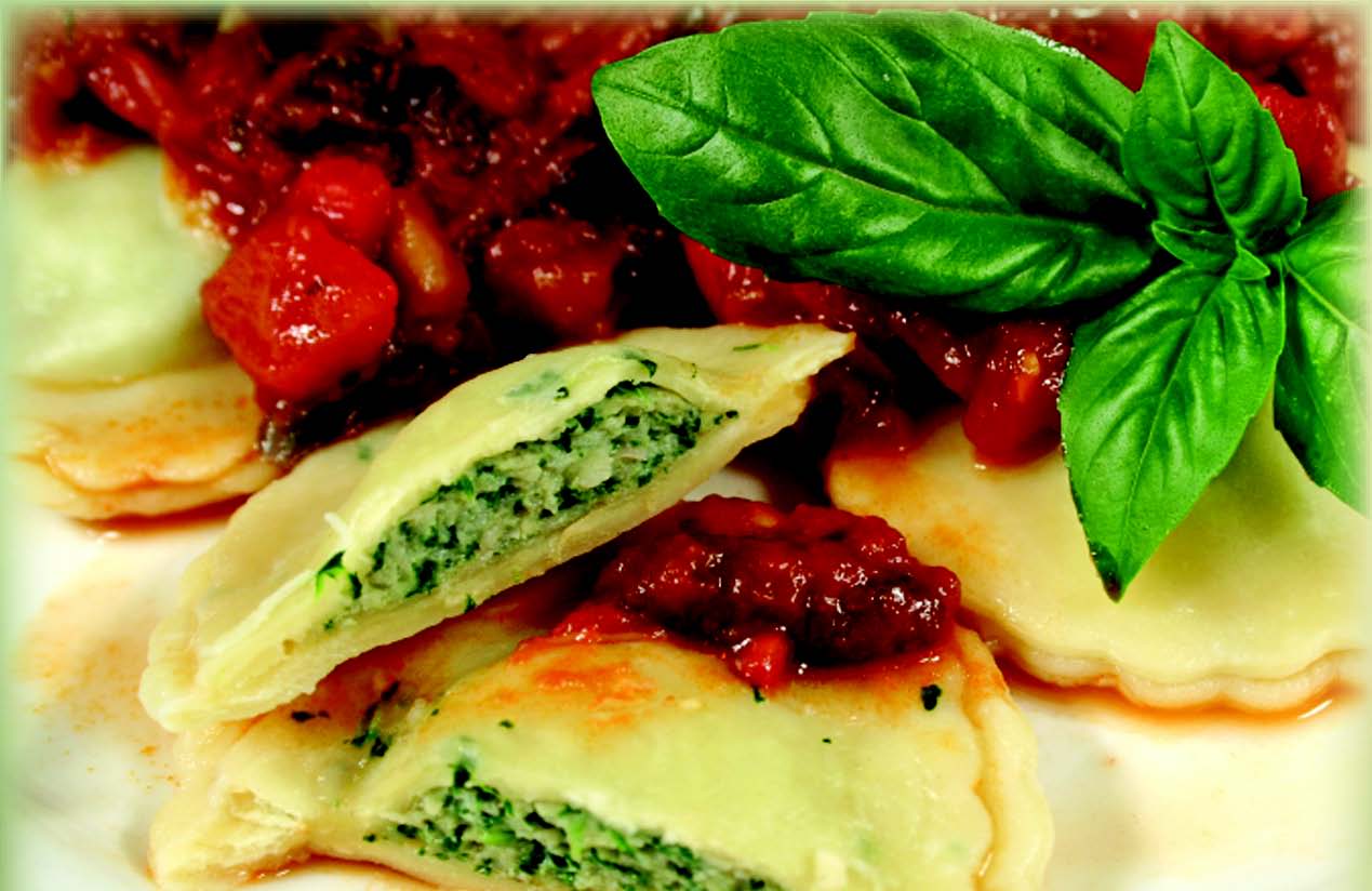 Ravioli sa špinatom