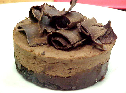 Mousse od tamne čokolade