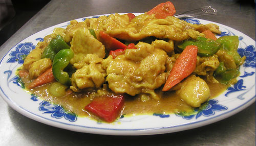 Curry piletina sa povrćem