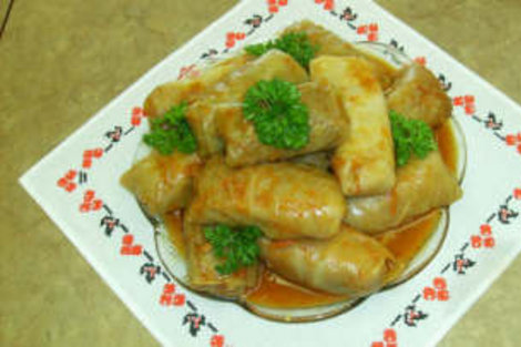 Sarma od blitve sa sojom