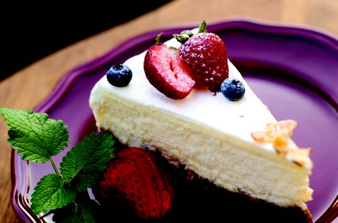 Cheesecake sa bijelom čokoladom