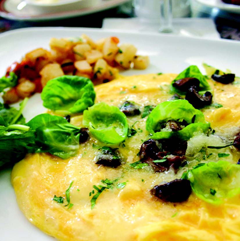 Omlet sa gljivama