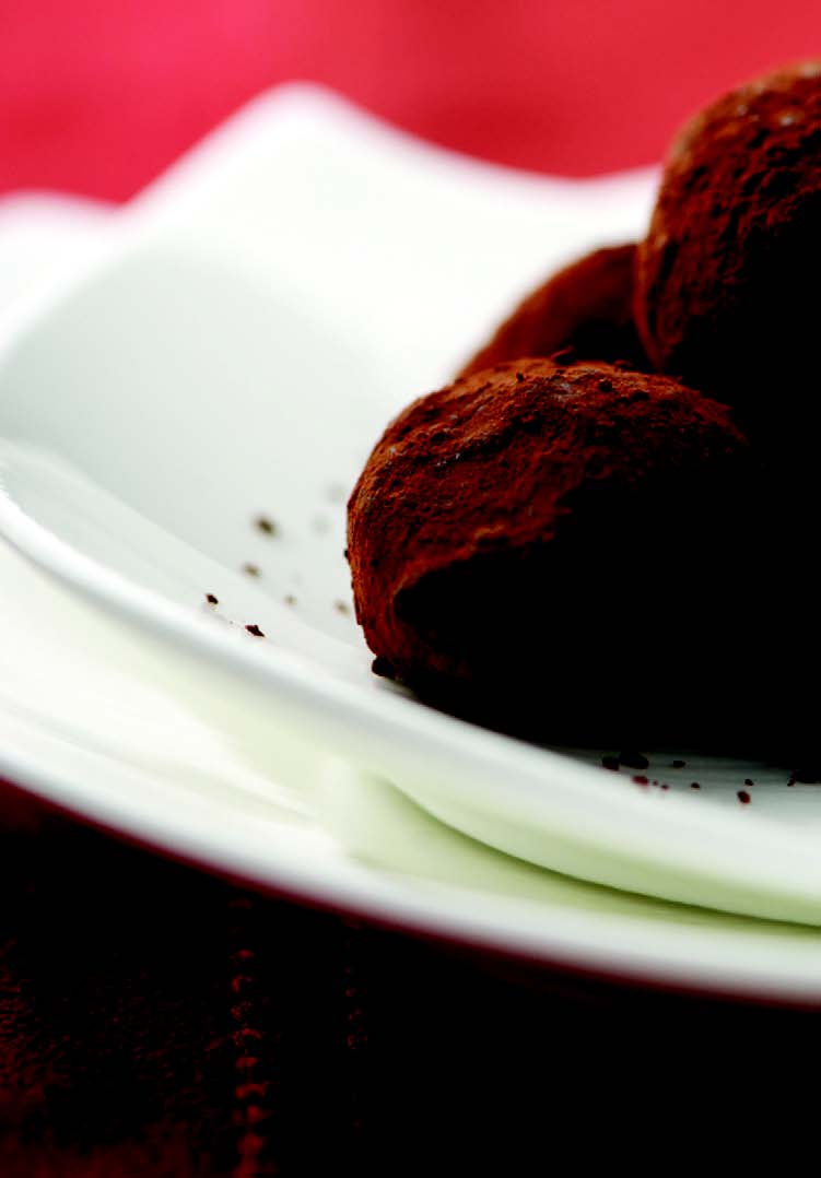Marcipan truffle